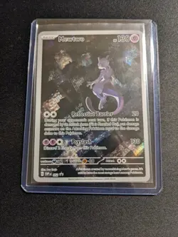 Pokemon TCG 151 UPC Promo Set Mew 053, Mewtwo 052, Metal Mew 205 Near Mint! - Image 4