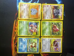 Pokemon TCG Jungle Lot X6 Vintage WOTC Mixed Condition - Image 1