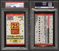 PSA 10 Pokemon Japanese 25th Anniversary Foil Pack *SLIGHTLY DAMAGED* - Image 3