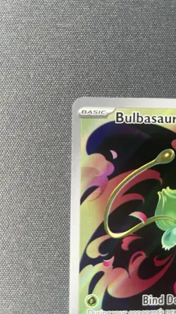 Bulbasaur 133/132 Mega Evolution Stamped Promo Pokemon TCG NM - Image 3