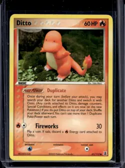 2005 Pokemon EX Delta Species Ditto #61/113 - Image 1