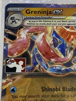 Pokemon TCG Play! Prize Pack Series 7 Greninja Ex Stamped Promo - Image 4