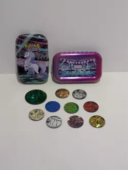 Pokemon Lot 10 Coins Plastic Large Venusaur, Small Dragonite, Lycanroc, Pikachu - Image 1