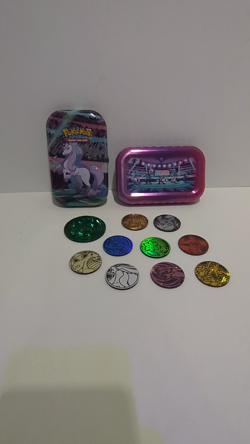 Pokemon Lot 10 Coins Plastic Large Venusaur, Small Dragonite, Lycanroc, Pikachu - Image 2