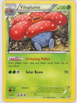 Vileplume 3/98 Pokemon - XY Ancient Origins MP - Image 1