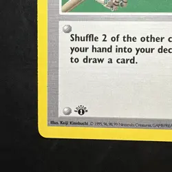 Pokemon Vintage First Edition MAINTENANCE 83/102 SHADOWLESS Base Set- Wotc 1999 - Image 5