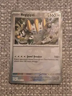 Regigigas (Master Ball) - 086/131 - Prismatic Evolutions - Near Mint / Mint - Image 1