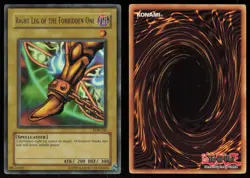 Right Leg of the Forbidden One LOB-120 Ultra Rare Yu-Gi-Oh - Image 3