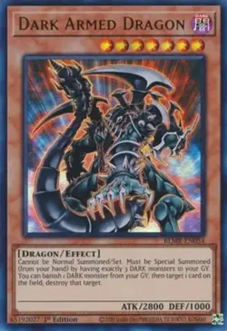 Yugioh! Dark Armed Dragon - BLMR-EN054 - Ultra Rare - 1st Edition Near Mint, Eng - Image 1
