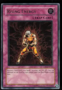 Rising Energy (UTR) CRV-EN056 Ultimate Rare Yu-Gi-Oh - Image 1