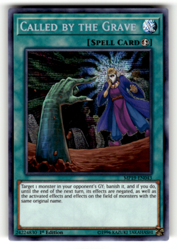 Called by the Grave MP19-EN043 1st Edition Prismatic Secret Rare 2019 Gold Sarco - Image 1