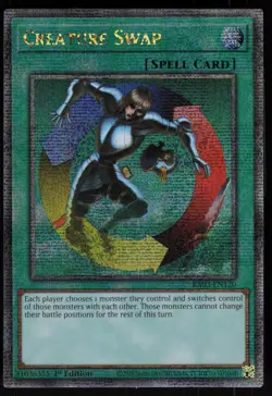 Creature Swap (Quarter Century Secret Rare) RA03-EN120 Yu-Gi-Oh - Image 1