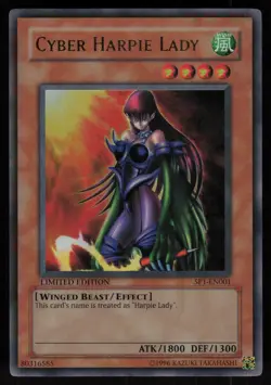 Cyber Harpie Lady SP1-EN001 Ultra Rare Yu-Gi-Oh - Image 1