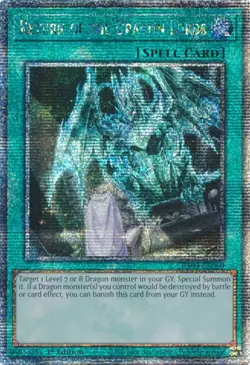 Return of the Dragon Lords (Quarter Century Secret Rare)-Quarter Century Secr... - Image 1