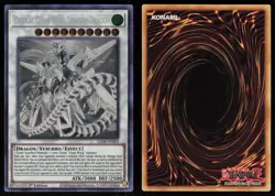 Crystal Clear Wing Synchro Dragon (Ghost Rare) LED8-EN005 Ghost Rare Yu-Gi-Oh - Image 3