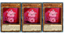 Yugioh- 3X Ojama Pink - Common - 1st Edition - BLVO-EN036 - Near Mint - Image 1