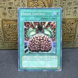 Yugioh Brain Control TLM-EN038 Super Rare 1st Edition NM - Image 1