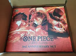 ONE PIECE Card Game 3rd ANNIVERSARY SET Japanese Box Factory Sealed 2025 NEW - Image 1