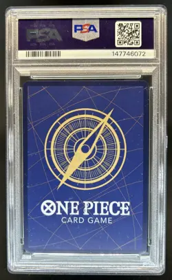 2025 One Piece Monkey.D.Luffy Secret Rare Alt Manga Art #OP11-118 PSA 10 - Image 2