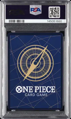 2025 ONE PIECE JPN THE AZURE SEA'S SEVEN MANGA ALT ART DRACULE MIHAWK PSA 10 - Image 2