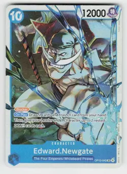 One Piece Carrying On His Will #OP13-042 Edward Newgate - Image 1