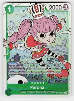 Legacy of the Master #OP12-034 Perona - Image 1