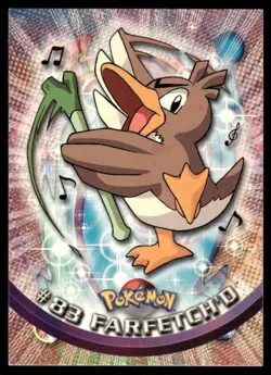 Pokemon Cards Farfetch'd #83 Topps Trading Cards Series 2 LP *3 - Image 1