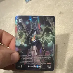 Anubismon (Alternate Art) EX5-062 SR Digimon Card Game Animal Colosseum - Image 1