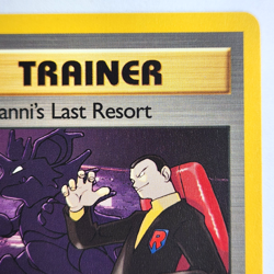 Giovanni’s Last Resort 105/132 Pokemon TCG Gym Heroes NM Vintage 2000 Card - Image 4