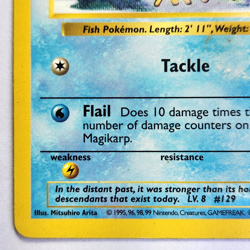 Magikarp 35/102 Shadowless Pokemon TCG Base Set LP Vintage 1999 Card - Image 5