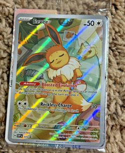 Pokemon Card - Evee SEALED 173- Promo - 2025 - Holo Full Art - Image 1