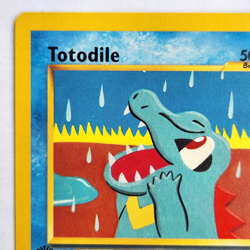 Totodile 85/105 Pokemon TCG 1st Edition Neo Destiny NM Vintage 2002 Card - Image 3