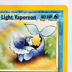 Light Vaporeon 52/105 Pokemon TCG Neo Destiny 1st Edition NM Vintage 2002 Card - Image 4