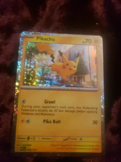 Pikachu 006/015 Holo McDonald’s 2023 Pokemon Card -Foil - Image 1