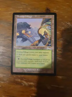 Treetop Village Urza's Legacy MTG Magic The Gathering Card Vintage Iconic - Image 1