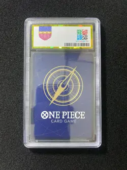 2025 One Piece Japanese Card Game P-102 P Nami Holo PGS 10 Pristine LU57 - Image 2