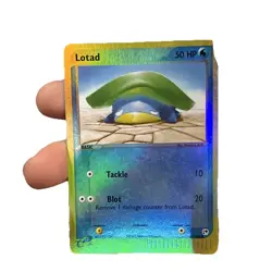 Pokemon Lotad Reverse Holo Common Sandstorm 66/100 Basic 40 HP Ram (10) Card - Image 1