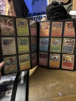 Pokemon TCG Pokemon Card Binder Collection Mixed Lot Includes Binder - Image 5