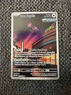 Iron Jugulis 216/182 Sv04: Paradox Rift Holo- Near Mint Pokemon TCG Card - Image 1