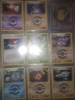 Fire Green Leaf Reverse Holo 9 Card LOT With A Graded Nidoqueen Cgc 7 - Image 1