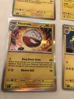 Lot Of 11 Voltorb and Electrode Pokemon Cards - Image 3