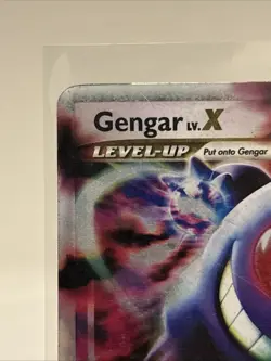 Pokemon Gengar LV.X 97/99 Level Up Rare 140 HP 2009 Trading Card - Image 2