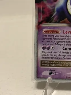Pokemon Gengar LV.X 97/99 Level Up Rare 140 HP 2009 Trading Card - Image 5