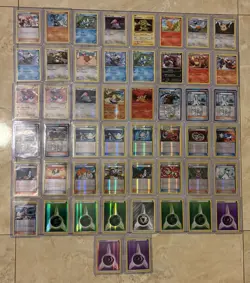 Huge Vintage Pokemon Tcg older cards lot of 50 Reverse holo foil 2011-2016 RARE! - Image 1
