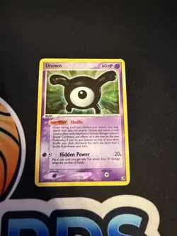 Pokemon Card - Unown (X) Unseen Forces X/28 Holo Rare - Image 1