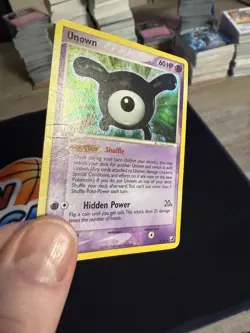 Pokemon Card - Unown (X) Unseen Forces X/28 Holo Rare - Image 2