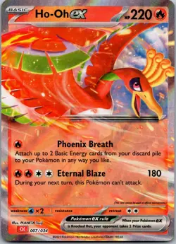 Ho-oh ex 007/034 - Trading Card Game Classic Classic Collection Holofoil NM - Image 1