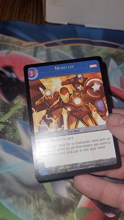 VS System TCG: Mobilize - Marvel Legends MVL-258 Plot Twist Card - Image 2