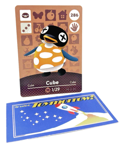 Animal Crossing Nintendo Amiibo - CUBE #286 - Series 3 Authentic Card - Image 1