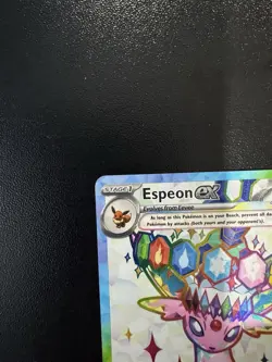 Espeon ex 175 Pokemon Scarlet & Violet SVP Black Star Promo Card NM - Image 3